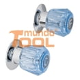 thumbnail image 2 of Juego De 2 Manerales De Acrilico Foset Regadera Azul MR-200Z, 2 of 5