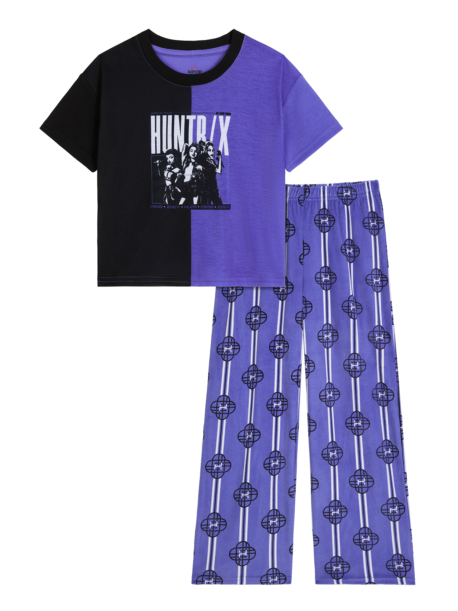 Kpop Demon Hunters Girls 2-Piece Pajama Set