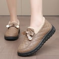 thumbnail image 4 of YLYL Women's Winter Shoes Fur Lined Non Slip Comfort Warm Indoor Outdoor Moccasins Shoes, 4 of 9