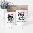 thumbnail image 4 of Custom Dog Mom Gift For Her – All My Kids Have Paws Coffee Mug Dog, Mother's Day Gifts For Mom From Son, Kids, Gift For Mom, Funny Mom Mug, Birthday, Christmas Gift 11oz Or 15oz, 4 of 4