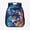 Cosmic Starry Wolf Pattern, variant on Bold Kids Preschool Backpack with Watercolor Wolf Moon - Durable Lightweight Pack for Daily School Outdoor Trips