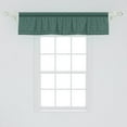 thumbnail image 2 of Ambesonne Retro Window Valance, Vintage Concentric Circles, 42" x 12", Petrol Blue Jade Green, 2 of 3