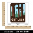 thumbnail image 2 of Get Lost Forest Nature Hiking Car Window Bumper Water Bottle Phone Tablet Laptop Waterproof Vinyl Decal Sticker Set 5-Pack - Gloss Finish - 5.0", 2 of 7