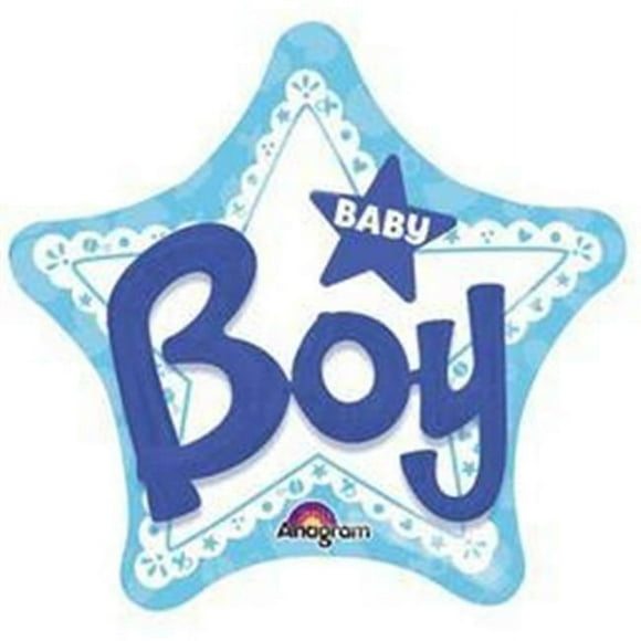 Celebrate Baby Boy Foil Balloon - Superior Float for Perfect Party Decor