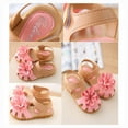 thumbnail image 5 of URMAGIC Girls Toddler/Little Kid Closed-Toe Flower Summer Dress Sandals Shoes, 5 of 5