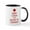 White/Black Inside, variant on CafePress - Keep Calm Move To Canada Mug - 11 oz Ceramic Mug - Novelty Coffee Tea Cup