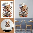 thumbnail image 2 of PVC Wall Decal with Cute Cat Design for Kitchen, Restaurant, and Cafe - Waterproof, Oil - Proof, and Re - Pliable, 2 of 9
