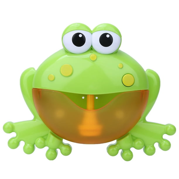 Juguete de burbujas de rana, máquina eléctrica de burbujas de rana, juguete de baño, juguete de burbujas de baño creado magistralmente