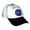 White, Black, variant on Jr. NASA Astronaut Cap, Adjustable Youth Size, White/Black