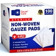 thumbnail image 1 of Gasas estériles no tejidas Gauze Care 5 x 5 cm, 100 unidades, 1 of 6
