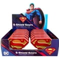 thumbnail image 2 of DC Comics Superman S-Shield Tin, 0.6 Ounce of Sour Cherry Flavored Red and Yellow S-shield Candy, 2 of 5