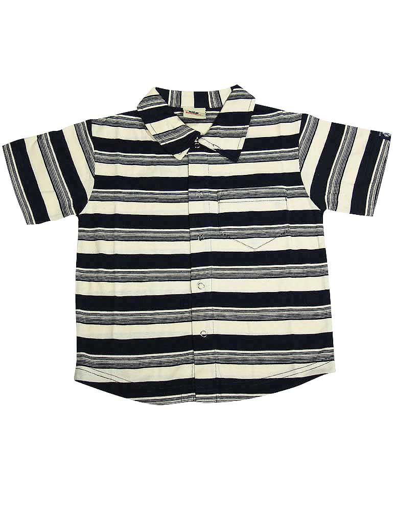 Dogwood Clothing Little Boys Short Sleeve Striped Polo Shirt