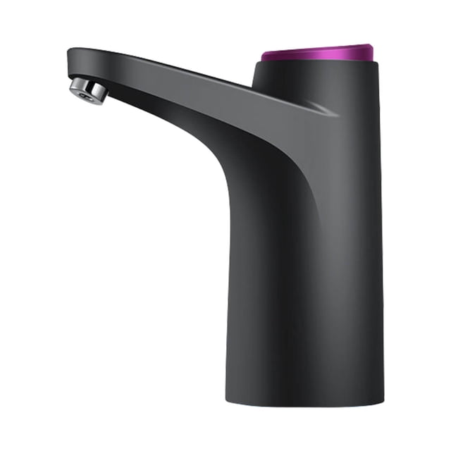 Distributeur De Bouteille D'eau Pompe à Boire Automatique Pompe électrique Portable, Sans BPA Batterie Silencieuse 4W 1200mAh Pour Bureau à Domicile Noir