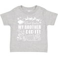 thumbnail image 3 of Inktastic Dear Santa, My Brother Did It Funny Christmas Boys or Girls Toddler T-Shirt, 3 of 5