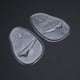 thumbnail image 3 of WORGEOUS Almohadilla de masaje de gel para pies Plantillas para el antepié Cojín para aliviar el dolor para tacones altos (transparente), 3 of 7