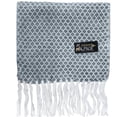 thumbnail image 3 of Bufanda Hecha a Mano AlpacaGrayWhite 2Pzas Gris/Blanco 170cm x 21cm Hechas a Mano Alpaca., 3 of 3