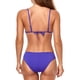 thumbnail image 4 of Traje de baño dividido con ribete de volantes, traje de baño con estampado floral para mujer, traje de baño tankini con pajarita para mujer, artesanía excepcional, 4 of 6