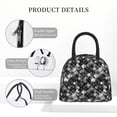 thumbnail image 4 of Easygdp Seamless Pattern With Skulls Bolsa de Almuerzo Insulada Grande, Forro de Aluminio, Diseño Espacioso, a Prueba de Fugas, Ideal para Trabajo, Picnics, Viajes y Actividades al Aire Libre, 4 of 6