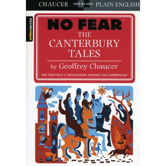 Pre-Owned The Canterbury Tales (No Fear) (Paperback) 1411426967 9781411426962