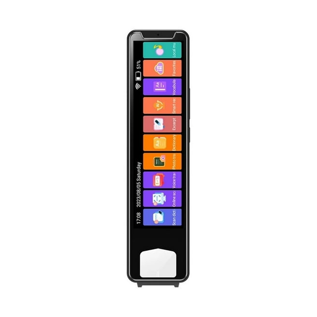 Stylo de Traduction Intelligente hors Ligne, Traducteur Vocal, Arabe, Traduction d'Images HD