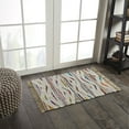 thumbnail image 2 of Handmade Almeda Multicolor Reversible Fringe Area Rug, 2 of 6