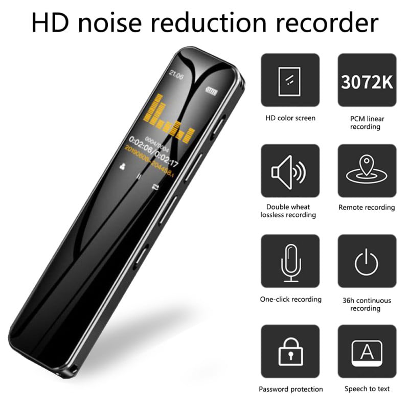 Details about   Digital Voice Recorder 8G Mini Portable Voice Recorder Sound Clear With Rear 