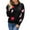 X10 Black, variant on Valentines Day Women Tops Knitted Sweater Love Pullover Large Loose Sweater