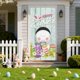 thumbnail image 1 of Casa de campo Decoración de Pascua Easter Door Curtain Party Decorations Decoración del hogar, 1 of 6