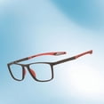 thumbnail image 3 of Montura de gafas deportivas de silicona ultraligera para hombres y mujeres, espejo de proximidad con luz azul, montura de gafas anticaída para exteriores, 3 of 4