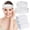 white-70Pack, variant on 70 Pcs Disposable Spa Facial Headbands, Elastic Headband Wrap with Single Snap Tab, Soft & Flexible Facial Headbands, Stretch Spa for Women, Sport Yoga Salon Shower
