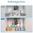 thumbnail image 6 of Sindcom 2 Pack Large Stackable Storage Drawers,Easily Assemble Clear Acrylic Makeup Organizer, Bathroom Closet Undersink Organizers, Plastic Storage Bins for Cabinet, Pantry, Medicine Organization, 6 of 7