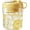 Orange, variant on Ice Cube Bottle, 3 In 1 Leakproof Frozen Cup with Straw, Detachable Ice Tray for Home and Outdoor Use