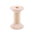 thumbnail image 1 of Qiilu Wooden Empty Thread Spools, Natural Wood Color, 47mm x 31mm, 10pcs, 1 of 8
