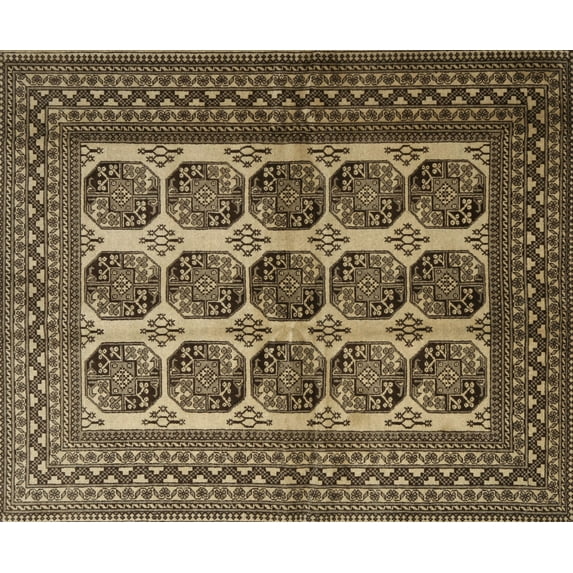 Ahgly Company Indoor Rectangle Traditional Bakers Brown Southwestern Area Rugs, 5' x 8'