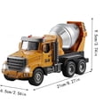 thumbnail image 3 of Kids Construction Toy Vehicle , Inertial Pull Back Light Sound Feature For Toddlers Preschoolers Party Favors And Educational Play, 3 of 7