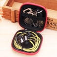 thumbnail image 1 of Bolsa de almacenamiento para Audífonos Nuevo Mini estuche cuadrado de EVA para auriculares, caja de almacenamiento de cables compatible con Bluetooth, organizador de cables para auriculares, caja Likrtyny Para estrenar, 1 of 9