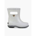thumbnail image 2 of BOGS Unsisex Kids' Skipper Glitter Waterproof Rain Boots Silver - 72456K-040, 2 of 5