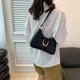 thumbnail image 4 of Bolso de moda para mujer, bolso informal para mujer, bolsos de PU, bolso de viaje con cremallera (negro) Ndcxsfigh Para Estrenar, 4 of 7