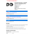 thumbnail image 2 of Rear Brake Backing Plate - Compatible with 2002 - 2007 Dodge Ram 1500 2003 2004 2005 2006, 2 of 2