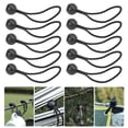 thumbnail image 1 of Ball Bungee Cords, High-density Multi-purpose Elastic Rope Ball for Tent High Strength Quick Installation  for All People for Tent for Canopy Black, 1 of 7