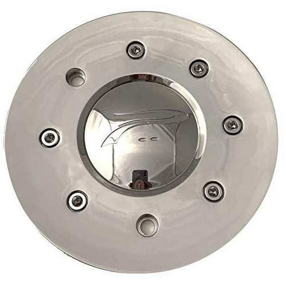 2 Pack - 89-9191 Platinum Chrome Wheel Center Cap