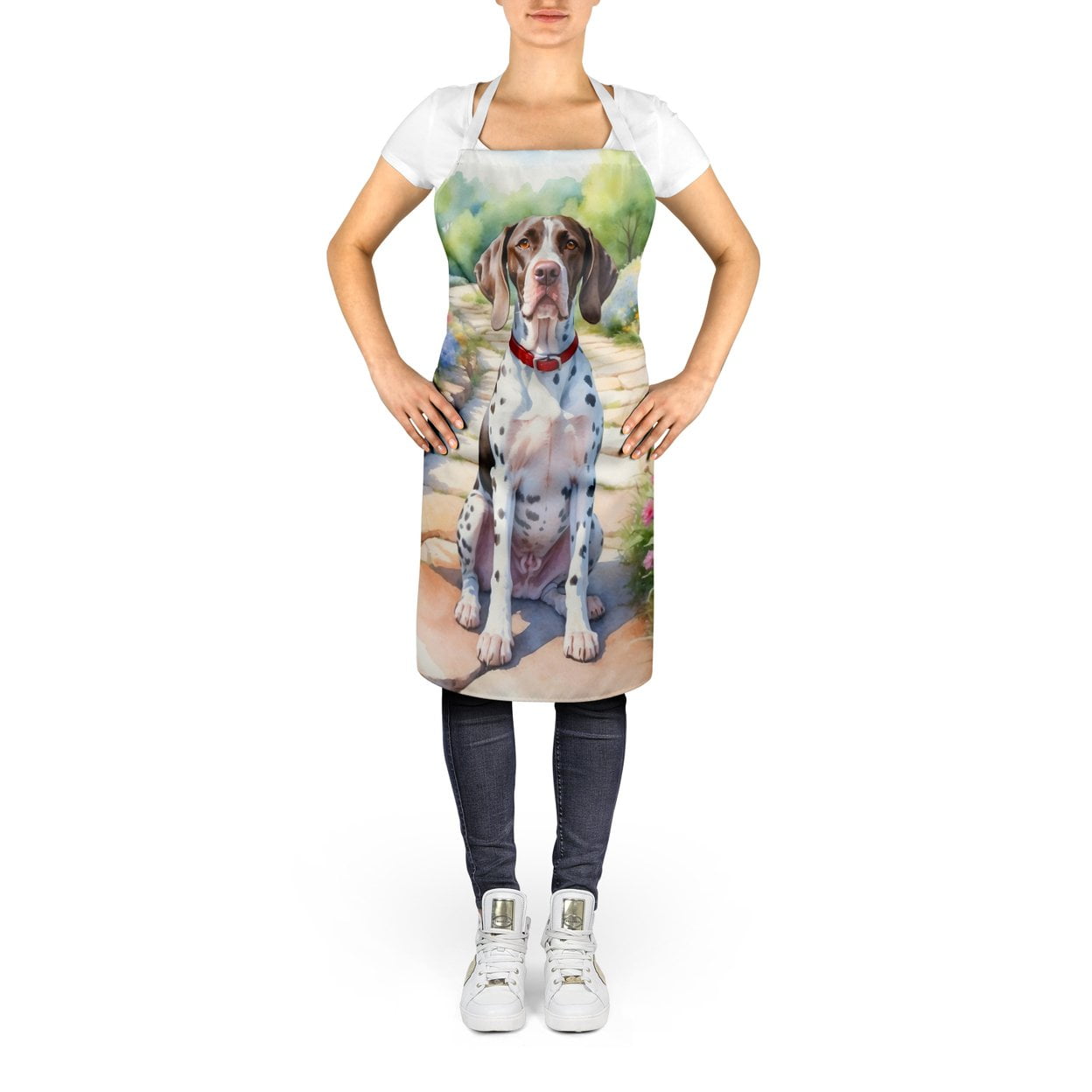 Pointer Spring Path Apron 27 in x 30 in