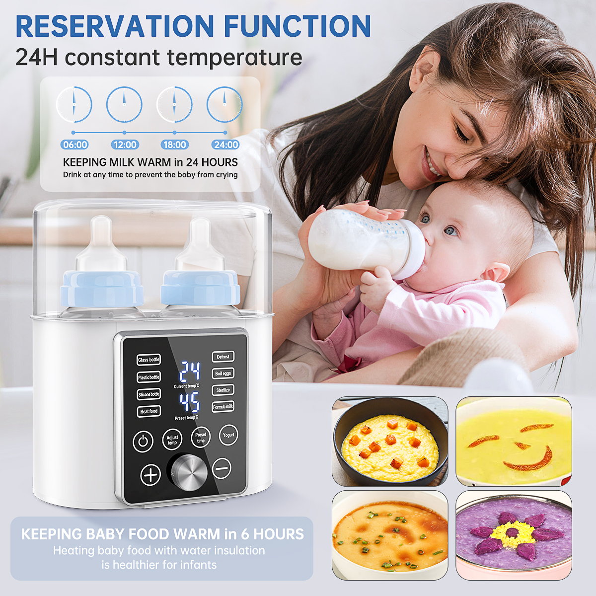 GPED 12-in-1 Dual Bottle Warmer photo 5