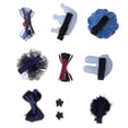 thumbnail image 4 of 10pcs / Set Pequeña Decoración de La Horquilla de La Horquilla Del cabellero Del Paño para Azul oscuro, 4 of 7