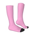 thumbnail image 3 of Bingfone Compression Socks For Women And Men Long Socks For Running Athletic Cycling Nurse-Pink, 3 of 9