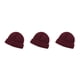 thumbnail image 4 of Gorros Otoño Invierno Tejido Casual Melón Beanie Moda Lana Qarigey Rojo, 4 of 6