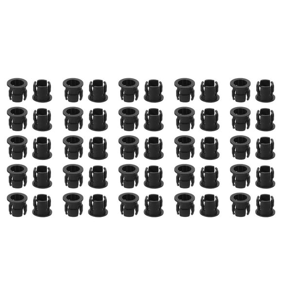 Unique Bargains 5mm LED Holder Light Emitting Diode Holder Clip LED Bulb Socket Panel LED Mounting Bracket Lamp Holders 200pcs