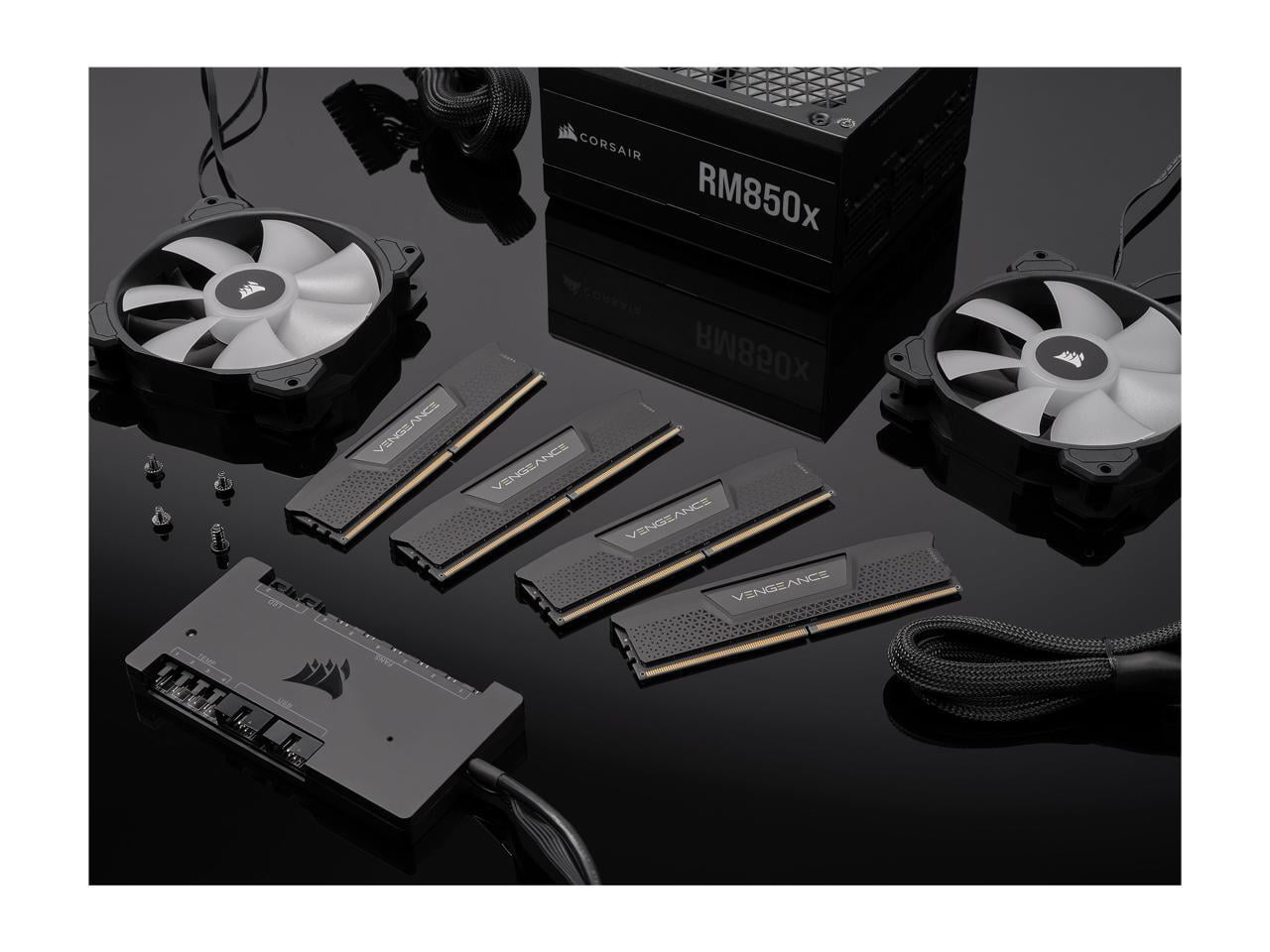 CORSAIR Vengeance 64GB (2 x 32GB) 288-Pin PC RAM DDR5 5600 (PC5 44800) Desktop Memory Model CMK64GX5M2B5600C40