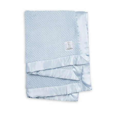 UPC: 0845554022555 | Little Giraffe Honeycomb Receiving Blanket in Blue