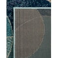 thumbnail image 6 of Unique Loom Chromatic Collection Area Rug - Seaside (8' x 10' Rectangle Navy Blue/Beige), 6 of 7